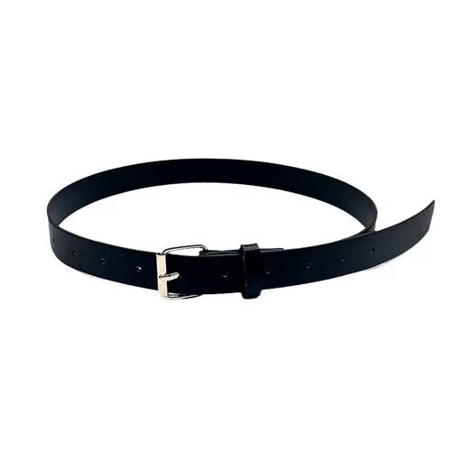 Classic 2.3cm Pin-Back Buckle Small Leather Belt for Kids' Clothing—PU Faux Leather Design, Perfect Match for Denim Jeans