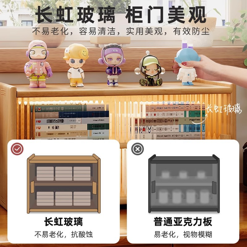 Estantería de escritorio de madera maciza para almacenamiento Estante a prueba de polvo multicapa Estante de exhibición Estante para libros pequeños en el escritorio de los estudiantes