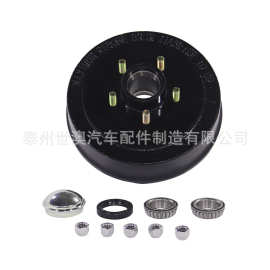 5孔2吨拖车刹车鼓房车刹车毂轴头哈巴头轮毂单元半轴总成CZ10价优