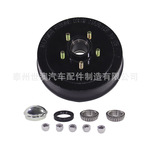 5孔2吨拖车刹车鼓房车刹车毂轴头哈巴头轮毂单元半轴总成CZ10价优