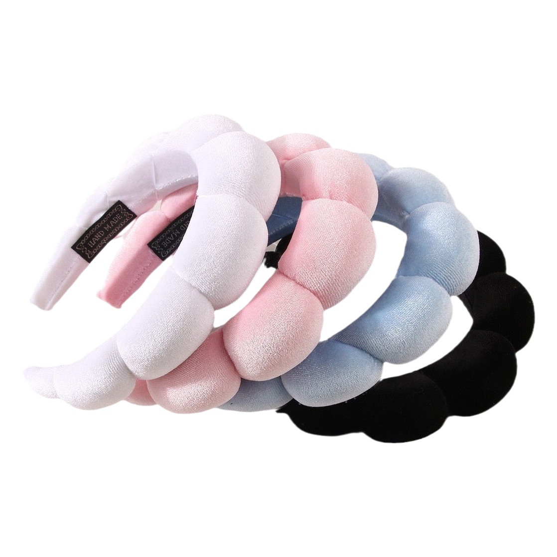 [Nuevo producto para la venta] las niñas de esponja diadema cara lavado maquillaje headwear que se puede utilizar al salir