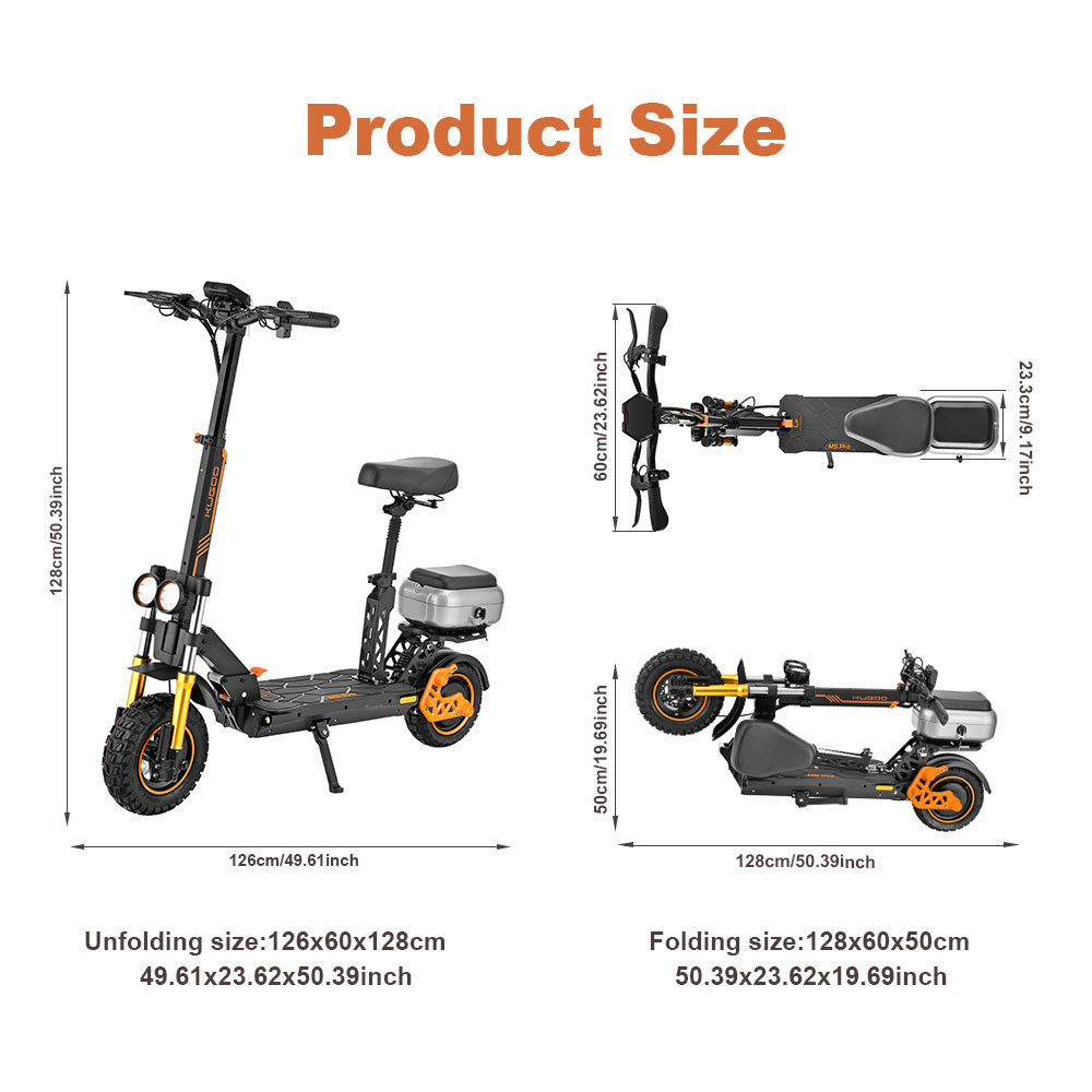 Kugoo M5 Professional 60Km Range Urban Commuting Folding Electric Scooter Adult 1200W 48V 45