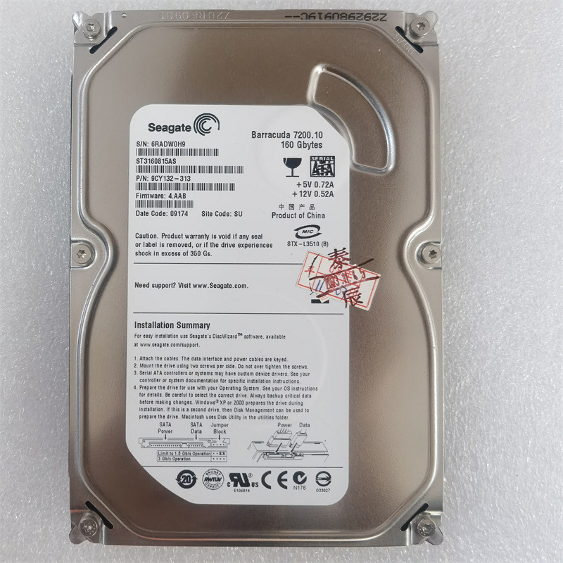 For Seagate ST3160815AS 160G Desktop 3.5 