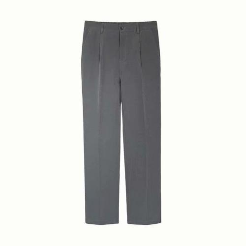 Korean-style straight-leg long pants for thin spring and summer, youth drop waist wide-leg pants for trendy men's casual Western pants