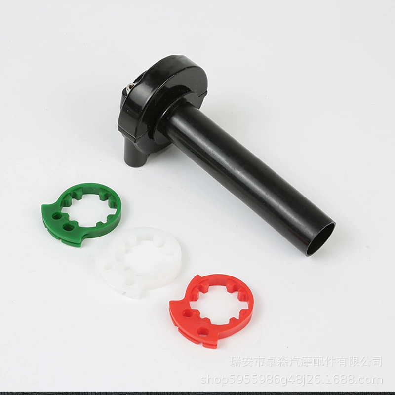 Wenzhou motorcycle large screw oil acceleration throttle handlebar switch handlebar double throttle handle cover aluminum alloy cross-border