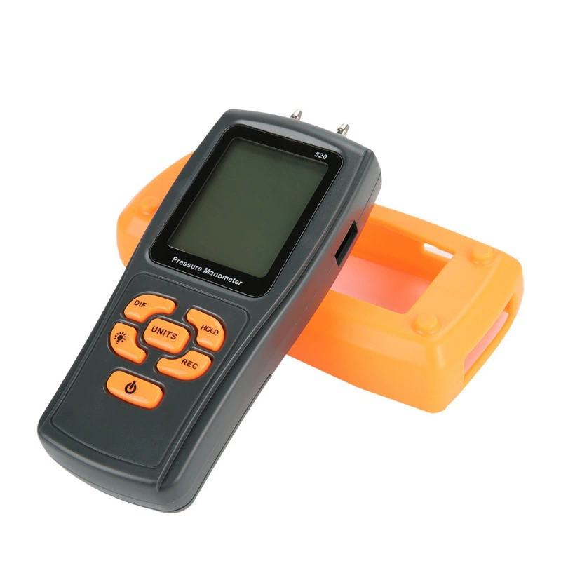 Стандартный интеллект GM520 портативный высокоточный цифровой дифференциальный датчик давления инструмент Манометр давления