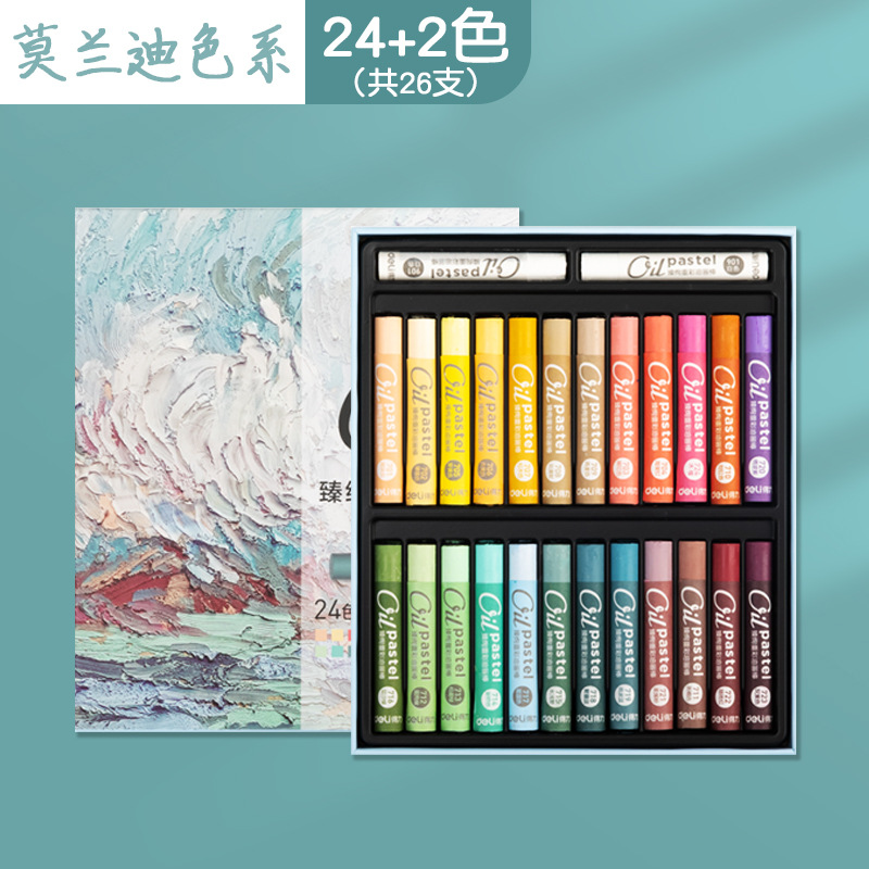 Pasteles al Óleo de Color Intenso Suave para Pintura y Dibujo DIY
