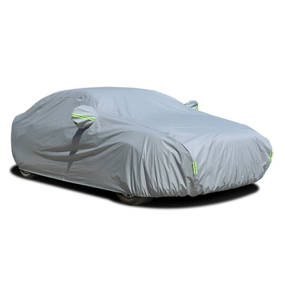 Car clothing – Car Cover, Velvet Thickeneded - yl-cross-country-46m-48m-low-key-gray