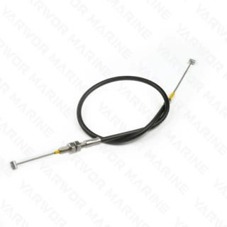 适用雅马哈2冲40匹马力发动机船外机不锈钢油门拉线66T-26301-00