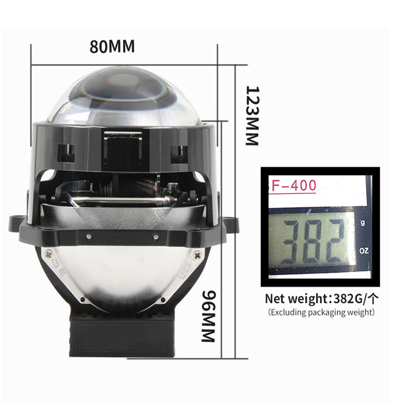 G2 brillante 65w lente de alta potencia delanteros de automóviles LED de lejos y cerca superbrillante conversión de lámpara de automóvil