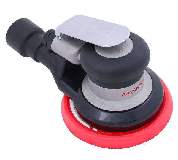 美国AV-AP205-VC气动抛光机5寸气动中央吸尘磨光机5寸气动砂光机