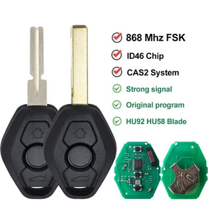 BMW CAS2 avtomobil açarı pultu 868Mhz ID46-çip üçün uyğundur