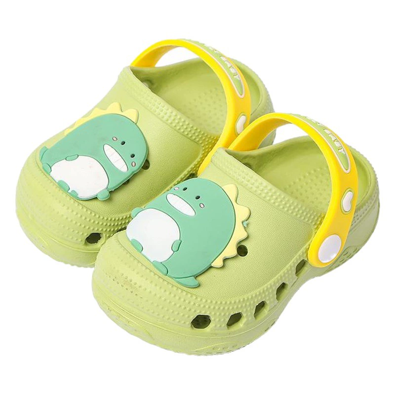 Обувь Happy Mary Cave, летние детские тапочки для мальчиков и девочек, Милые Пляжные сандалии на каблуке с мягкой подошвой