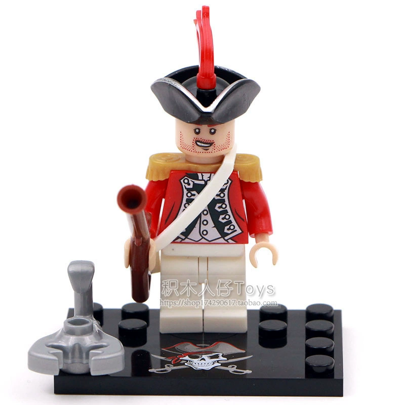 Пираты Карибского моря Дэвид Джонс Джек Элиза Baying KSZ515 518 Совместимо с Lego