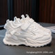 Strict selection of new children's white shoes girls shoes 3-6 years old 7 soft bottom 12 breathable 2024 autumn sneaker men
