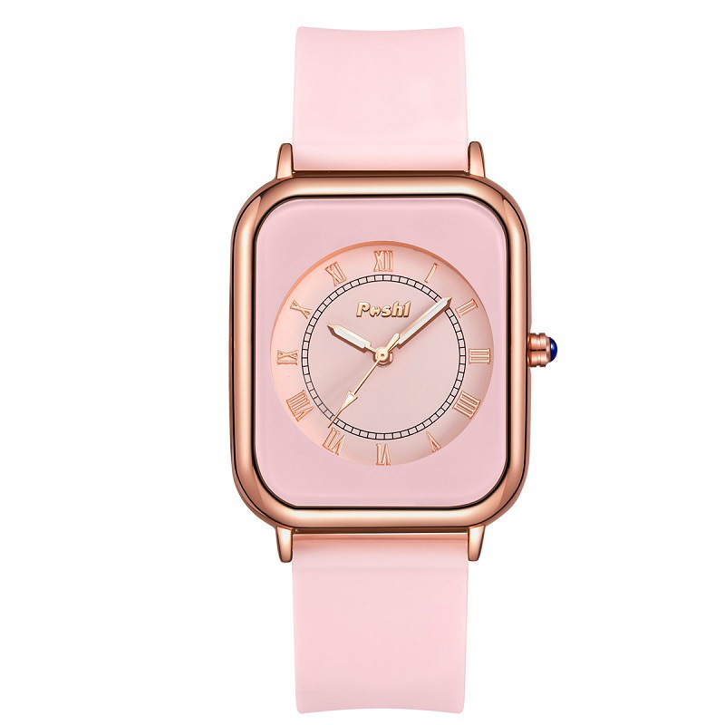 Nueva tendencia reloj de moda impermeable y luminoso reloj de cuarzo de silicona casual todo-fósforo reloj de mujer reloj de estudiante femenino