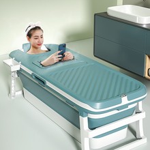 熱賣加厚超大雙層成人泡澡桶折疊浴缸兒童游泳大人浴桶洗澡桶浴盆