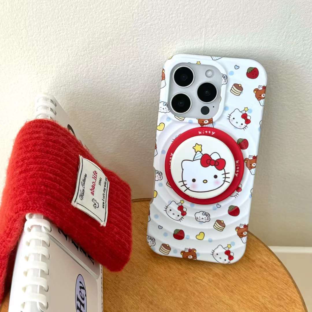 Girl ins cup cake kt manzana 15 ampollas magnéticas 16ProMax para iphone13/14 funda para teléfono móvil