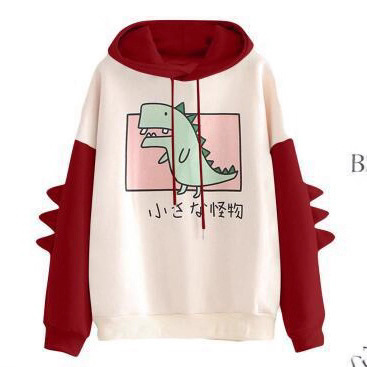 2026 Aliexpress Amazon Printed Dinosaur Campus Style Unisex Autumn and Winter Korean Style Sweatshirt in Stock 2026 Aliexpress Amazon Printed Dinosaur Campus Style Unisex Autumn and Winter Korean Style Sweatshirt in Stock