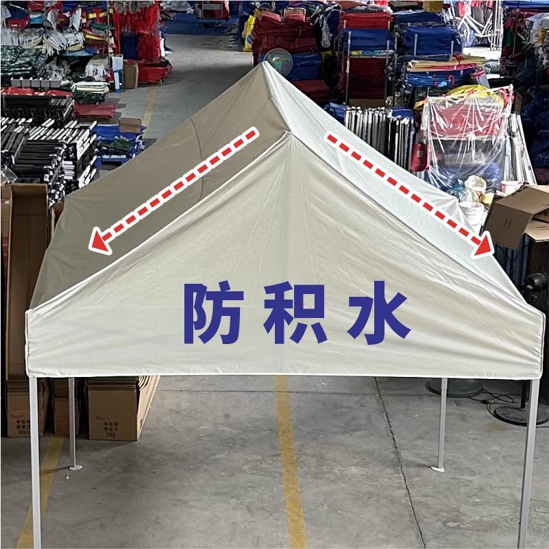Carpa publicitaria impermeable al aire libre puesto de sombrilla impresión plegable toldo de cuatro patas cobertizo de estacionamiento tienda de cuatro esquinas