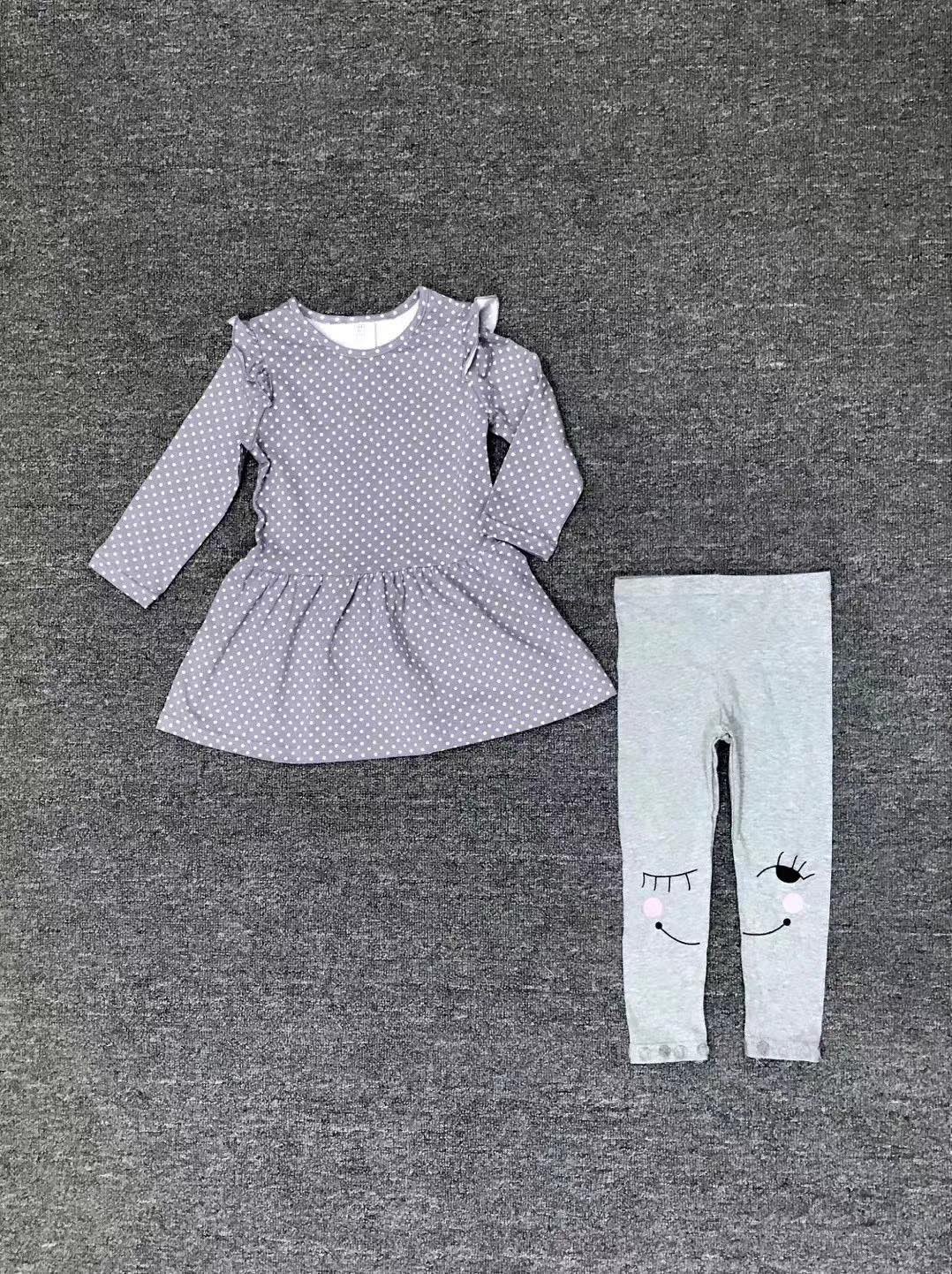 HK-270 Children's clothing dress set Children's Dress Suit