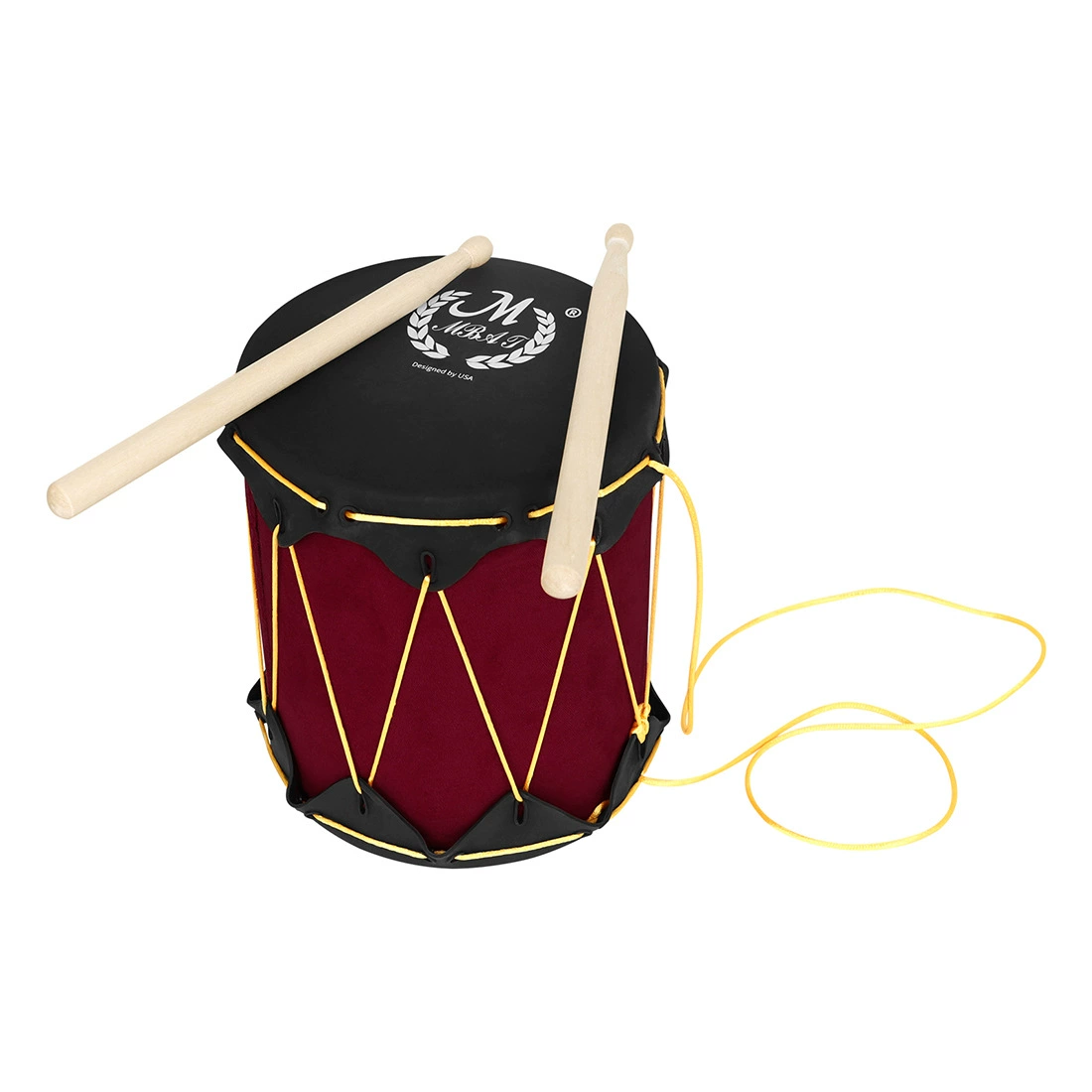 Percussion instruments, metallophone for kindergarten, handheld rubber double-sided toy