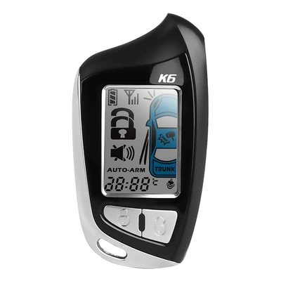 Car anti-theft device buzzer two-way LCD display - lt826