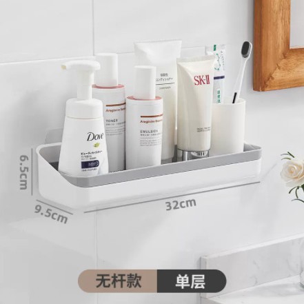 Estantes de baño, sin perforación, lavabo de inodoro, estante de almacenamiento de pared, estante de almacenamiento de toallas de pared de baño