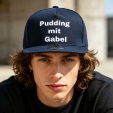 Pudding mit Gabelӡ��ƽ�ܰ���ñ ����ɫ��Ů������������Ѽ��ñ