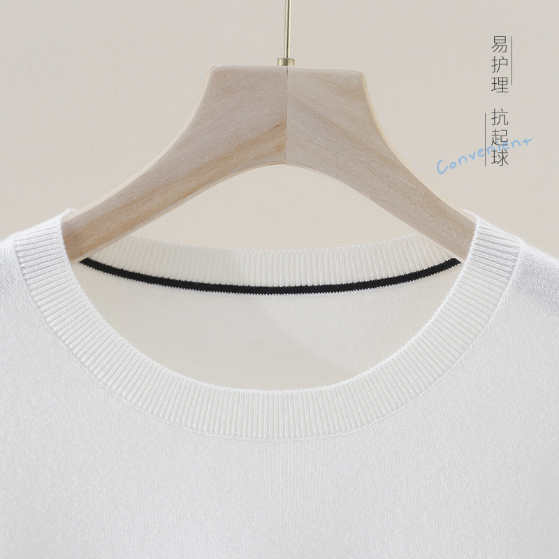 Katler Crocodile Same Style Knitwear for Women Autum 2025 New Stripesd Wool Round Neck Knitwear Pullover Base