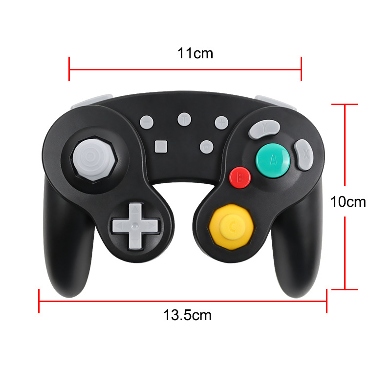 Console di gioco GC NGC Controller GameCube singolo a tre punti blu e nero Supporto dropshipping_voghion.com