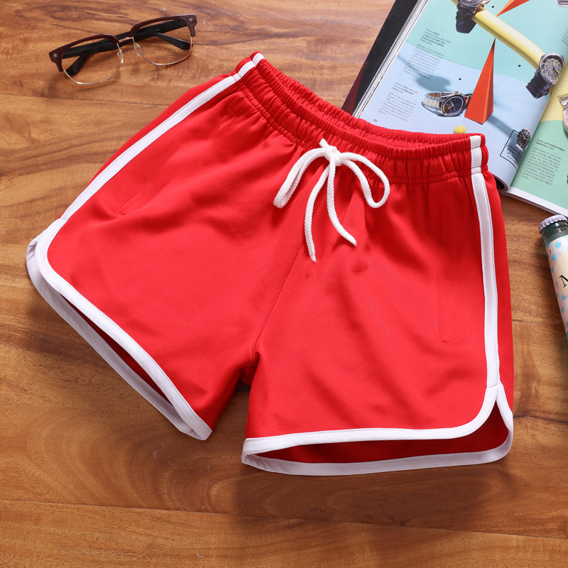 Red trousers, J17, for running