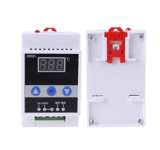 110-240V guide rail thermostat digital thermostat constant temperature refrigeration heating temperature controller 110-240V guide rail thermostat digital thermostat constant temperature refrigeration heating temperature controller