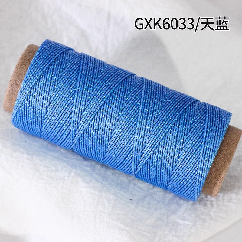 莫兰迪色段染线diy手工编织高端星空0.5MM圆蜡线股线幻彩手绳手链|undefined