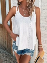 B 63711 Hole Hollow Drawstring Vest �������� ŷ���羳