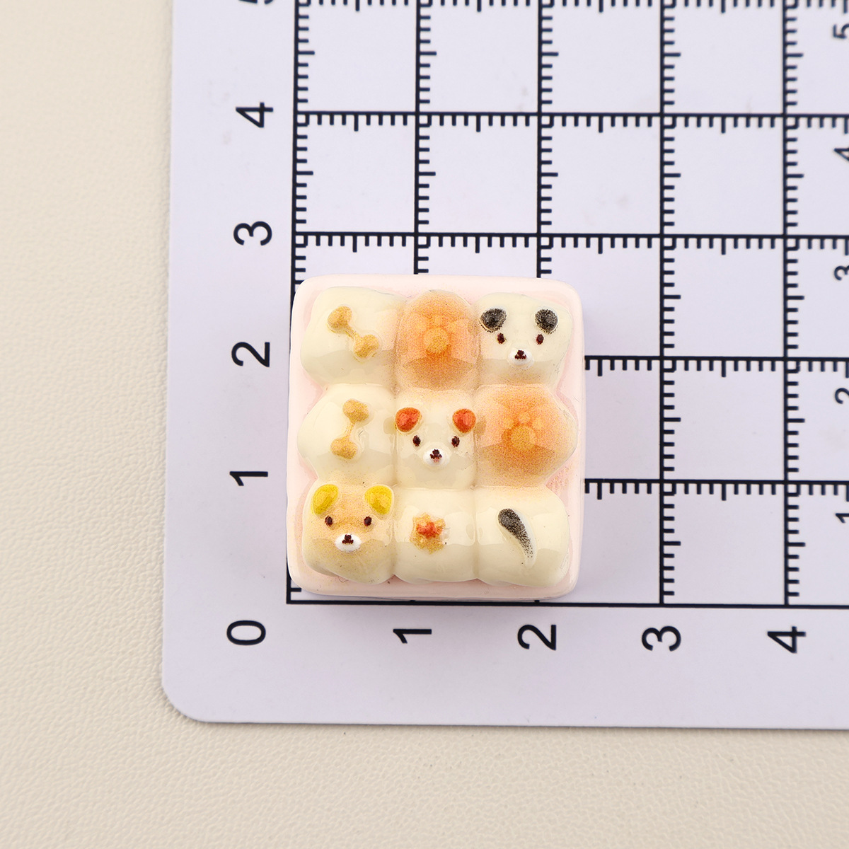 샌드위치 개 비스킷 핑크