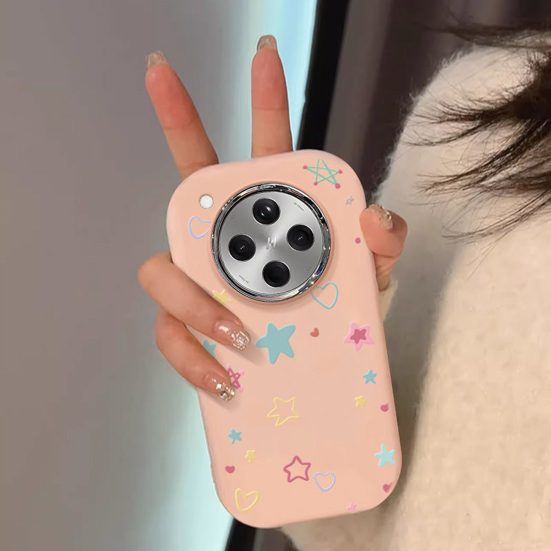 适用oppofindx8pro手机壳新款OPPOfindx7ultra手机壳卡通彩色星星|undefined