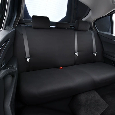 Seat Cushion Cover Universal for: Universal seat cover - type-arear-split-cover-black-1-piece-one-size-fits-all