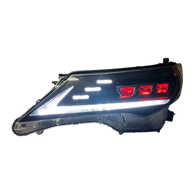 dynamic turn signals, Ön faralar
