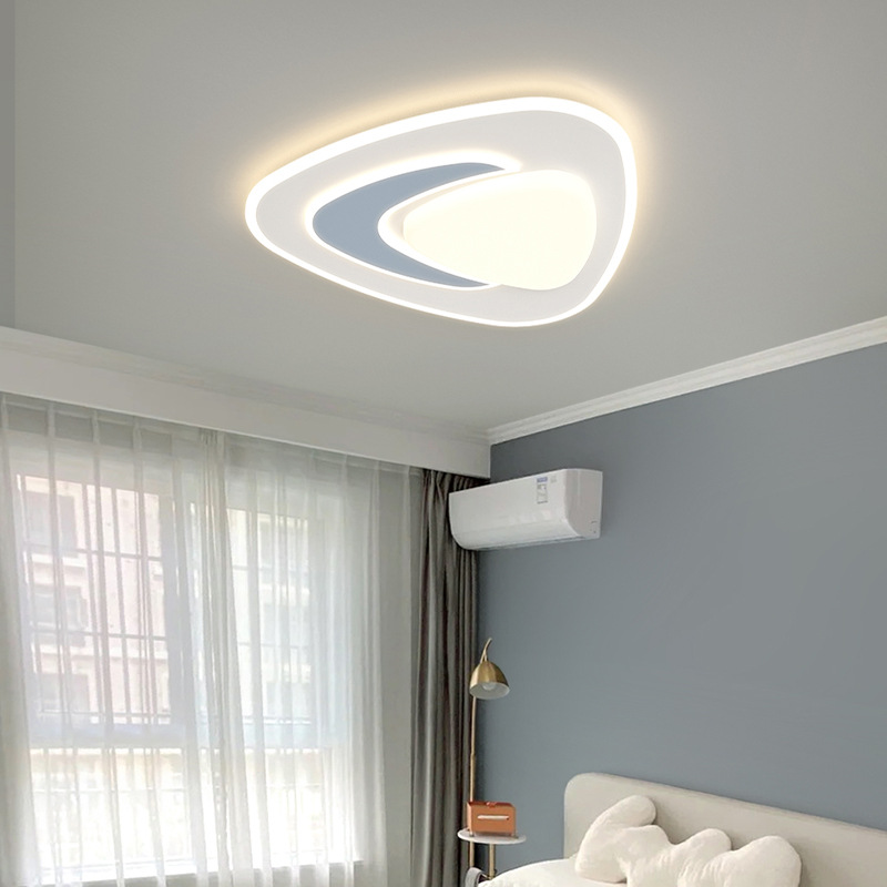 Nueva lámpara de sala de estar atmósfera simple moderna lámpara de techo dormitorio comedor iluminación de toda la casa iluminación combinación de paquetes de faro