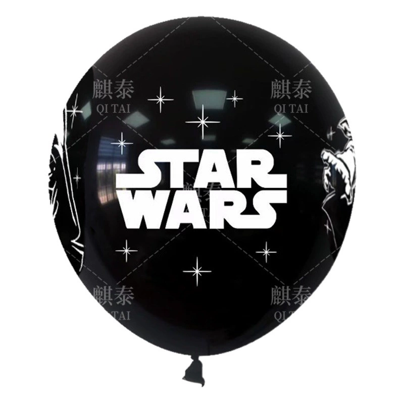 Трансграничный тематический шар Звездных войн STARWARS12 дюймов четырехсторонняя печать вечеринки Звездные войны латексный шар
