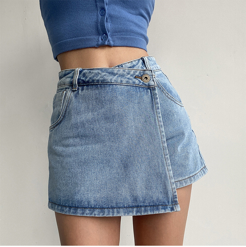 Women's Daily Streetwear Solid Color Shorts Washed Jeans display picture 1