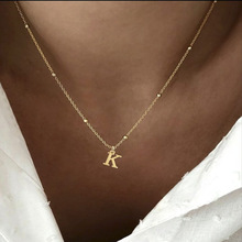 AliExpress速卖通跨境热销爆款欧美时尚个性简约小众风格英文项链