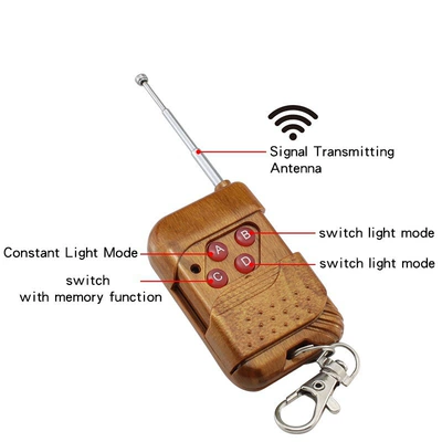 Gündüz işıqları Turn Signal Remote Control Flashing