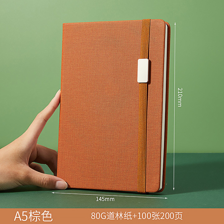 跨境a5绑带笔记本定制可印logo商务办公记事本高颜值日记手账本|undefined