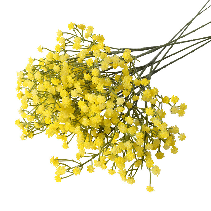 White Gypsophila Artificial Flowers Wedding Bouquet Home