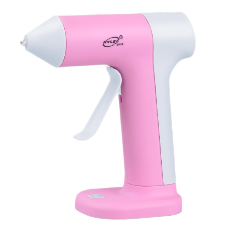 Pistola de pegamento termofusible inalámbrica Norio al por mayor batería de litio usb recargable pistola de pegamento desenchufable para el hogar hecha a mano para niños