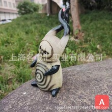 跨境新款摆犄角娃娃雕像树脂工艺摆件园林庭院装饰品创意摆件