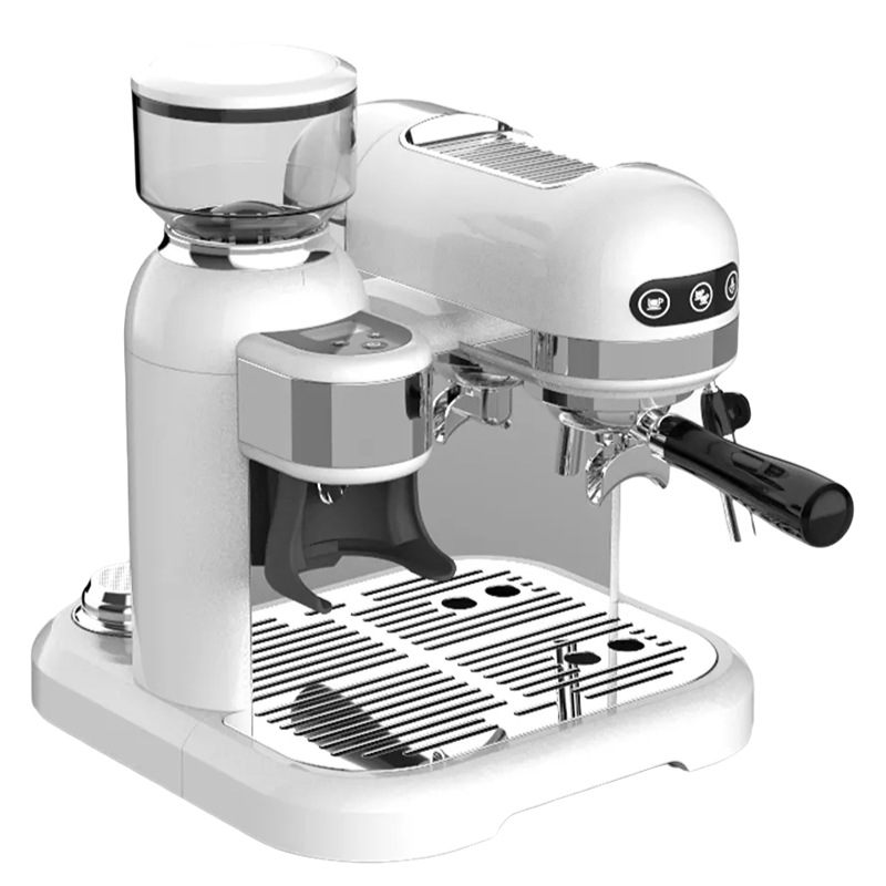 Pequeña espuma de la leche del hogar semiautomática italiana con la máquina de café italiana transfronteriza tres en uno transfronteriza todo junto a la molienda