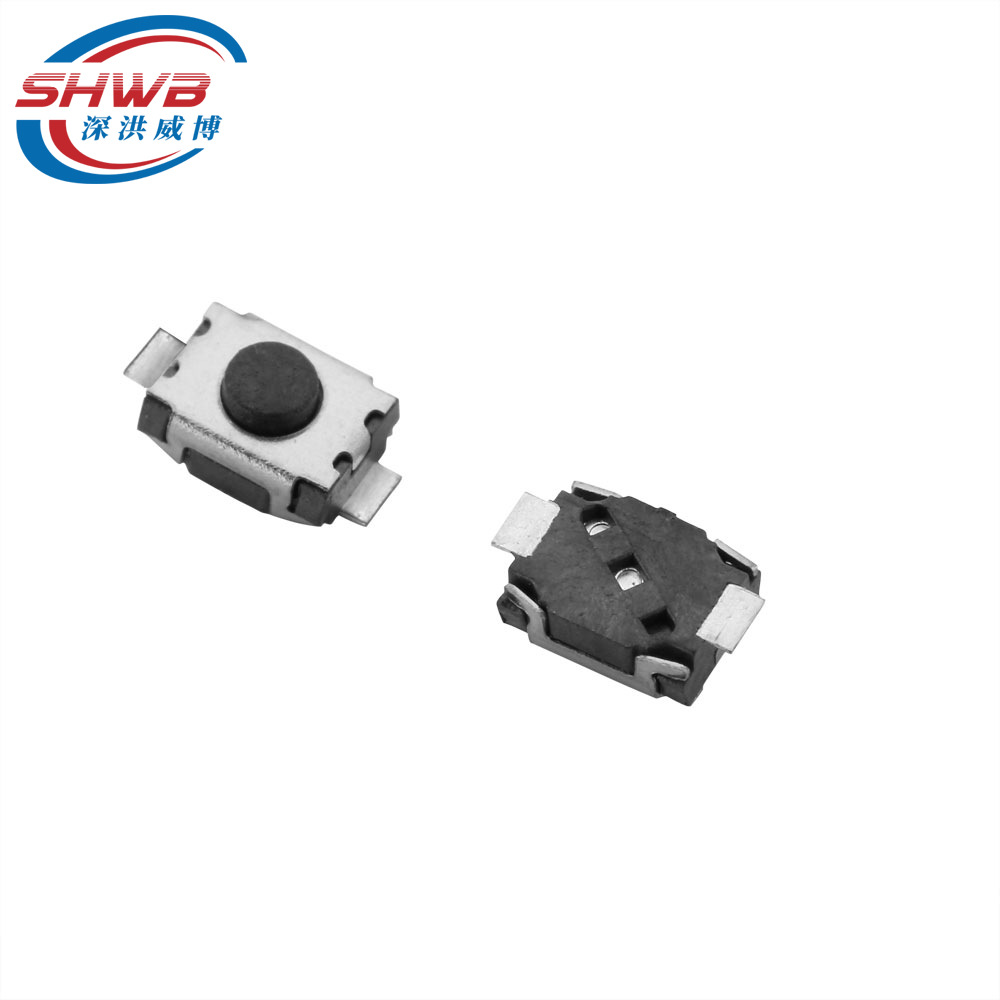 直销轻触开关3*4*2.0/2.5mm二脚贴片立式小乌龟微动按键按扭开关